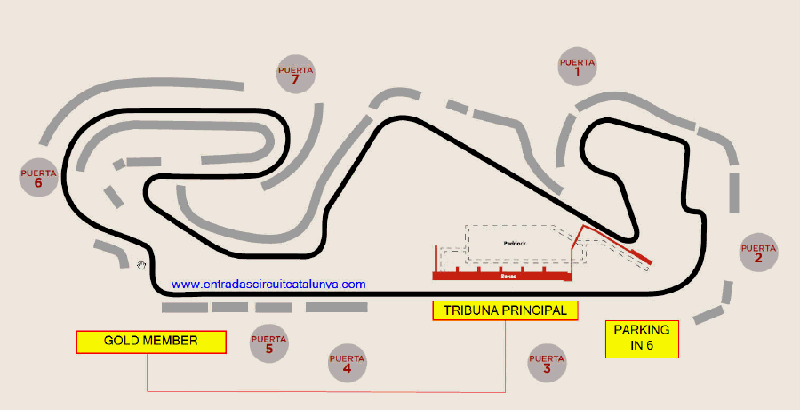 Entrada GOLD Member MotoGP Circuit de Barcelona-Catalunya